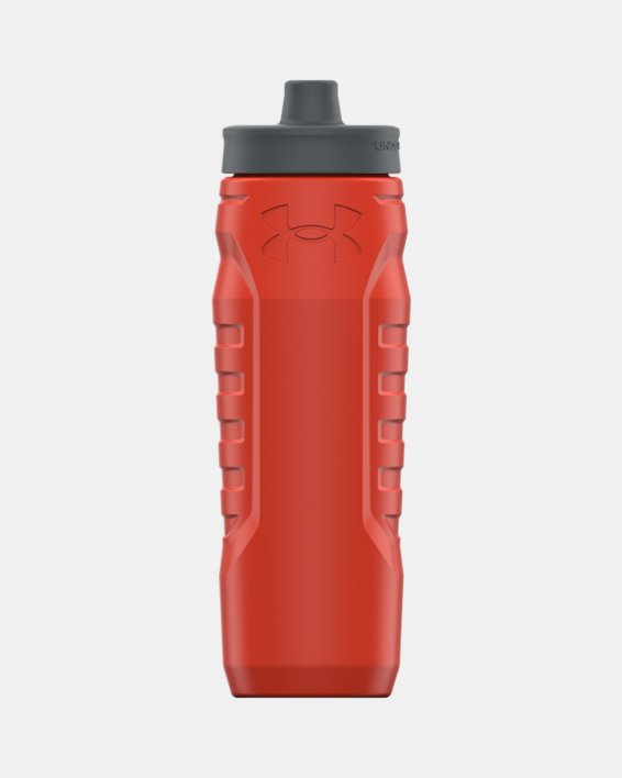 UA Sideline Squeeze 32 oz. Water Bottle, Orange, pdpMainDesktop image number 0